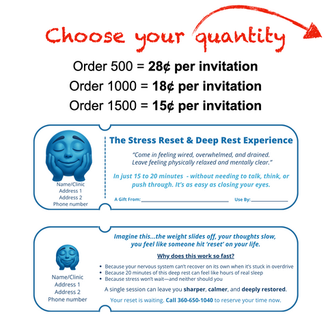 Personalized Calm Reset Cards