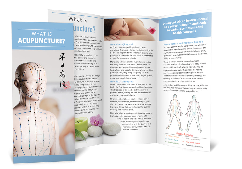 What is Acupuncture Brochure (25 per pack)