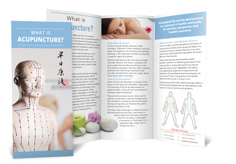 What is Acupuncture Brochure (25 per pack)