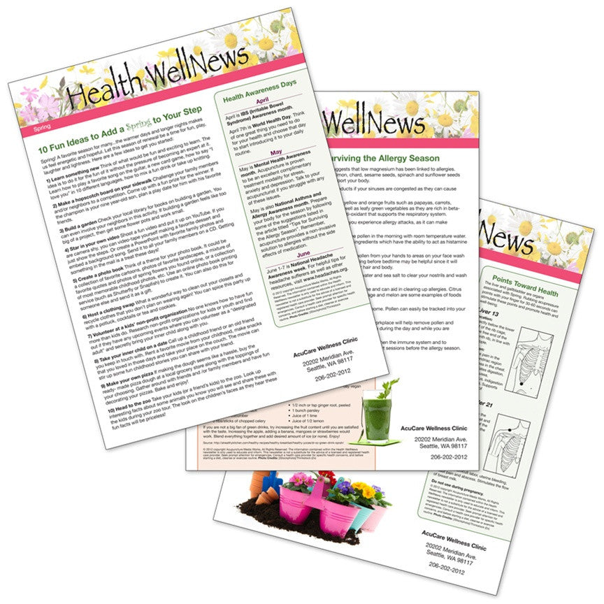 Health Well News - Spring #6 - Download & Print