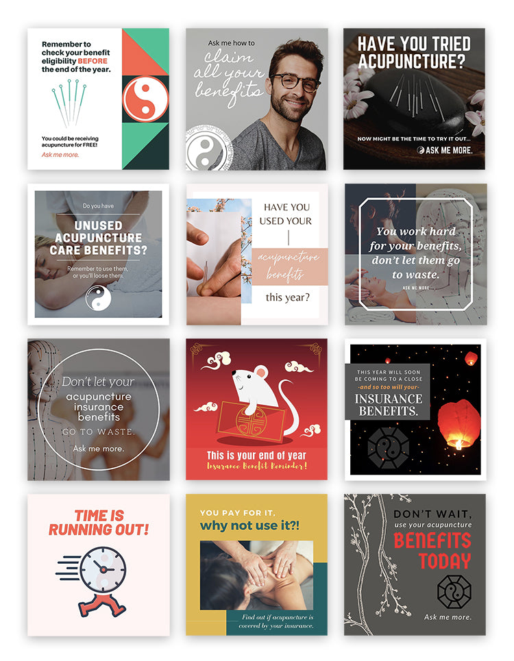 Social Media Bundle: Year's End Insurance
