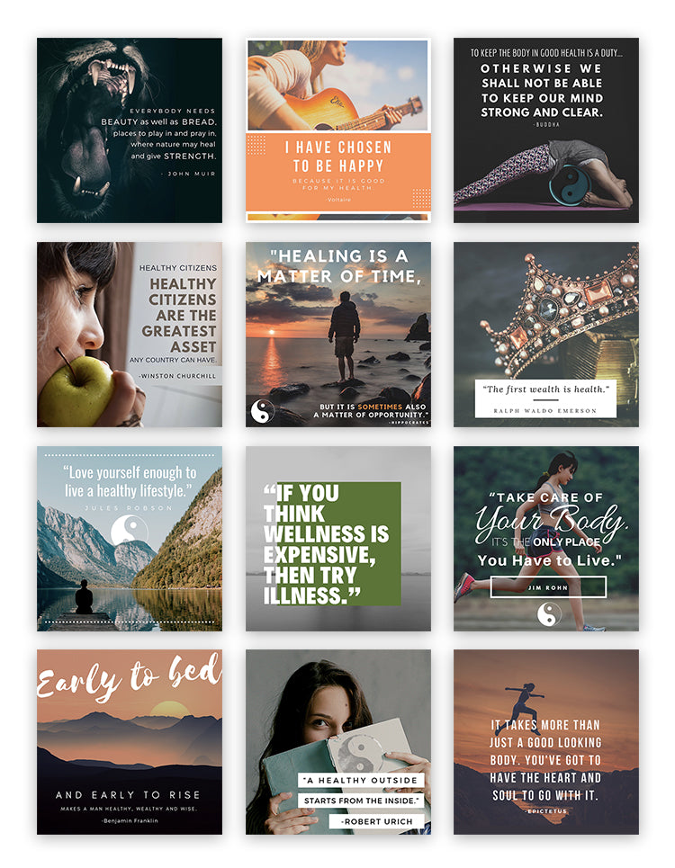 Social Media Bundle: Motivational
