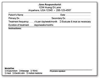 MD Referral Pad