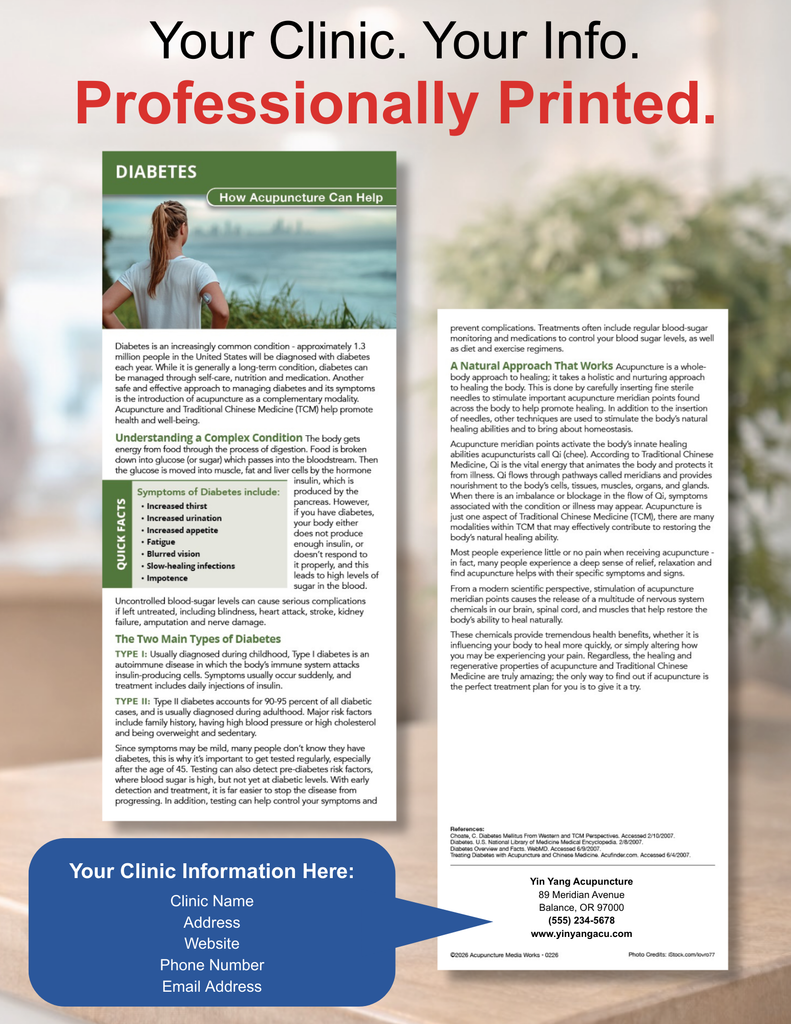 Education Card - Diabetes (Personalized)