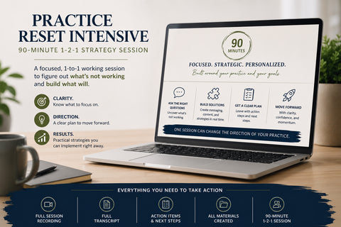 90-Minute 1–2–1 Strategy & Clarity Session for Practitioners