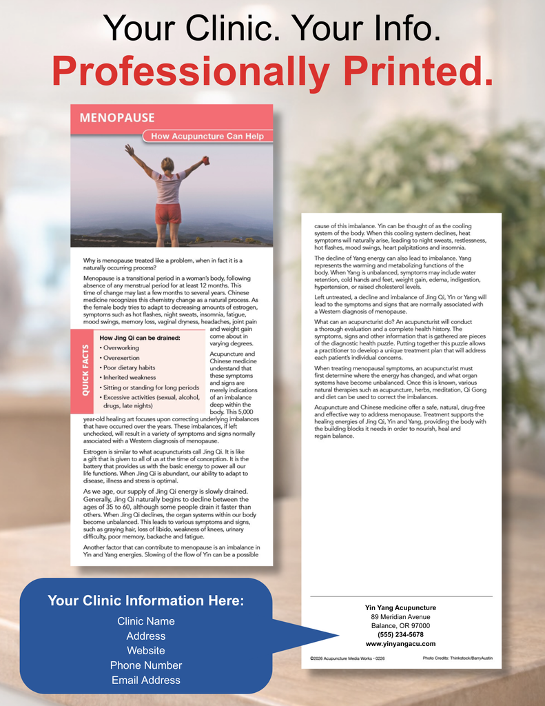 Education Card - Menopause (Personalized)