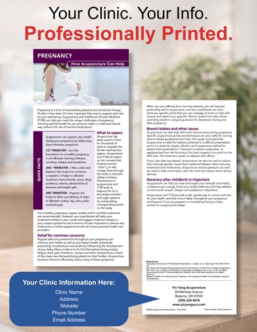 Education Card - Pregnancy (Personalized)