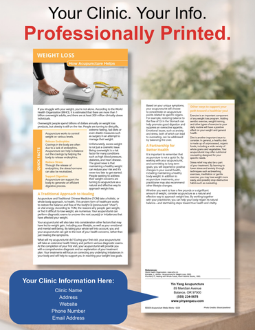 Education Card - Weight Loss (Personalized)