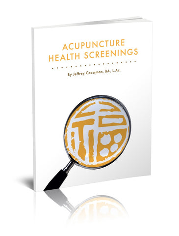 Acupuncture Health Screenings e-book