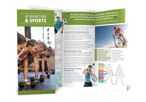 Acupuncture and Sports - Acupuncture Brochures