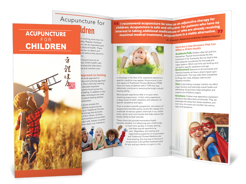 Acupuncture for Children  - Brochure