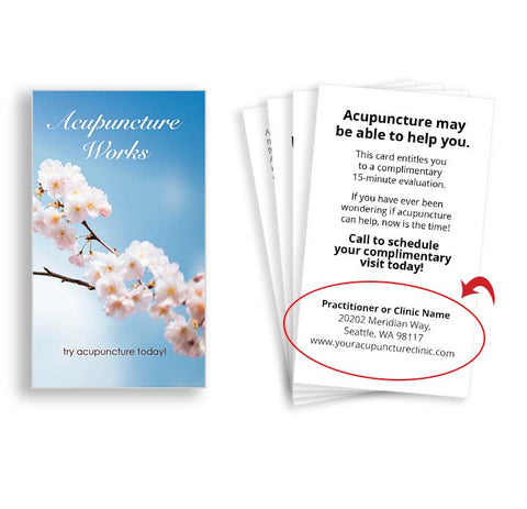 Call-to-Action Cards - Cherry Blossom