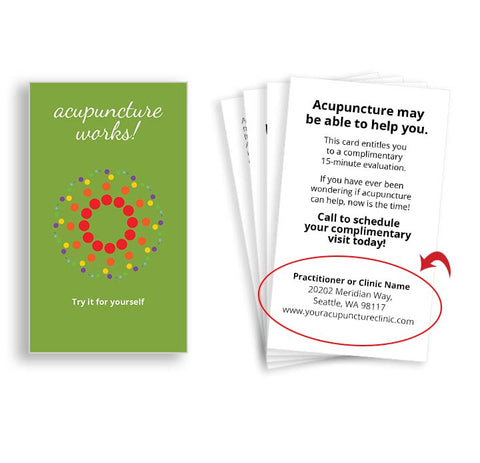 Call-to-Action Cards - Colored Circles