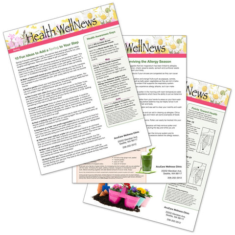 Health Well News - Spring #6 - Download & Print